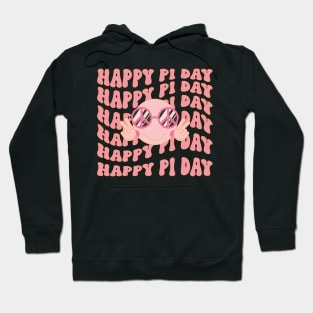 happy pi day groovy style 3.1415 Hoodie